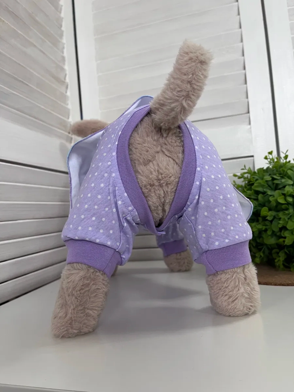 Трикотажный комбинезон для собак и кошек