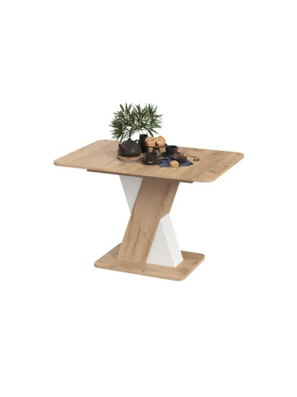 Стол кухонный обеденный раздвижной 120,1х80х75,5 см