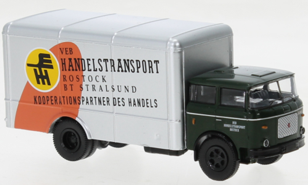 Грузовик LIAZ 706 Фургон, VEB Handelstransport Rostock 1970, 1:87
