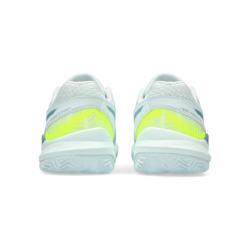 Детские теннисные кроссовки ASICS Gel-Resolution 9 GS Clay Court Shoe Kids - White, Turquoise