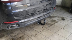 Фаркоп Steinhof B-061 для BMW X5 E70 2007-2013, X5 F15 2013-2018, BMW X6 F16 2014-2019(паспорт и сертификат в комплекте)(без электрики)