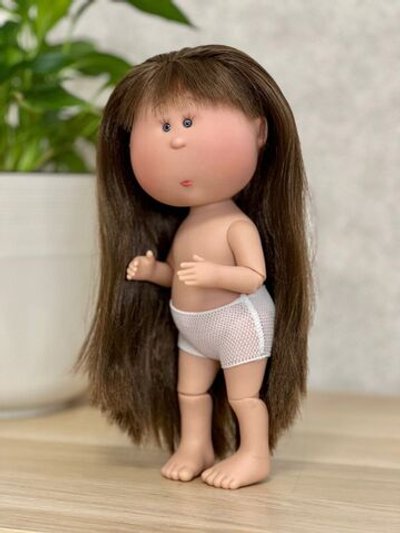 Кукла Nines виниловая 30см MIA CASE шарнирная без одежды (1210W)
