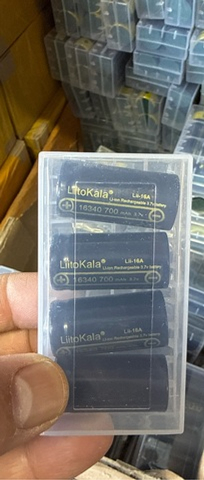 16340 аккумулятор литокала