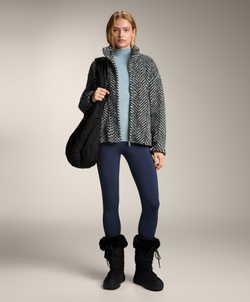 Oysho Термофутболка Base Layer с 10% кашемира, небесно-голубой