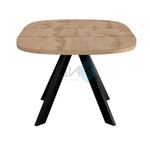 Стол DikLine В110 опоры чёрные