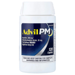 Advil, PM, ибупрофен, 200 мг, 120 капсул, покрытых оболочкой