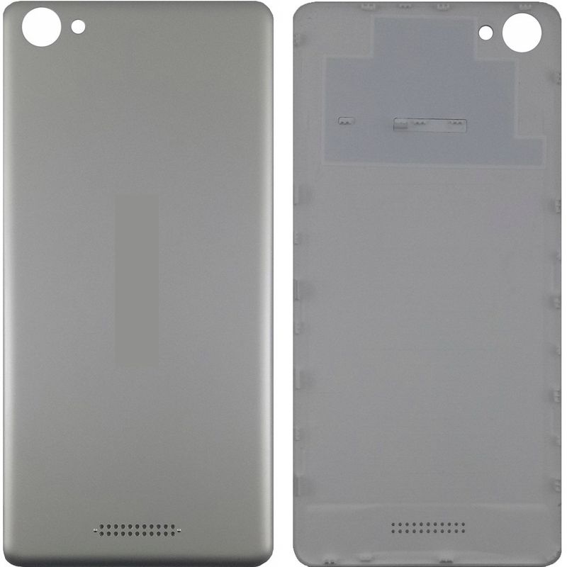 Задняя крышка для Highscreen Power Ice Evo серебристая