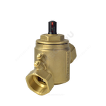 Клапан балансировочный автомат латунь R206A Ду 15 G1/2" A Ру25 ВР 0.27612 - 0.8244 м3/ч без ниппелей Giacomini R206AY013