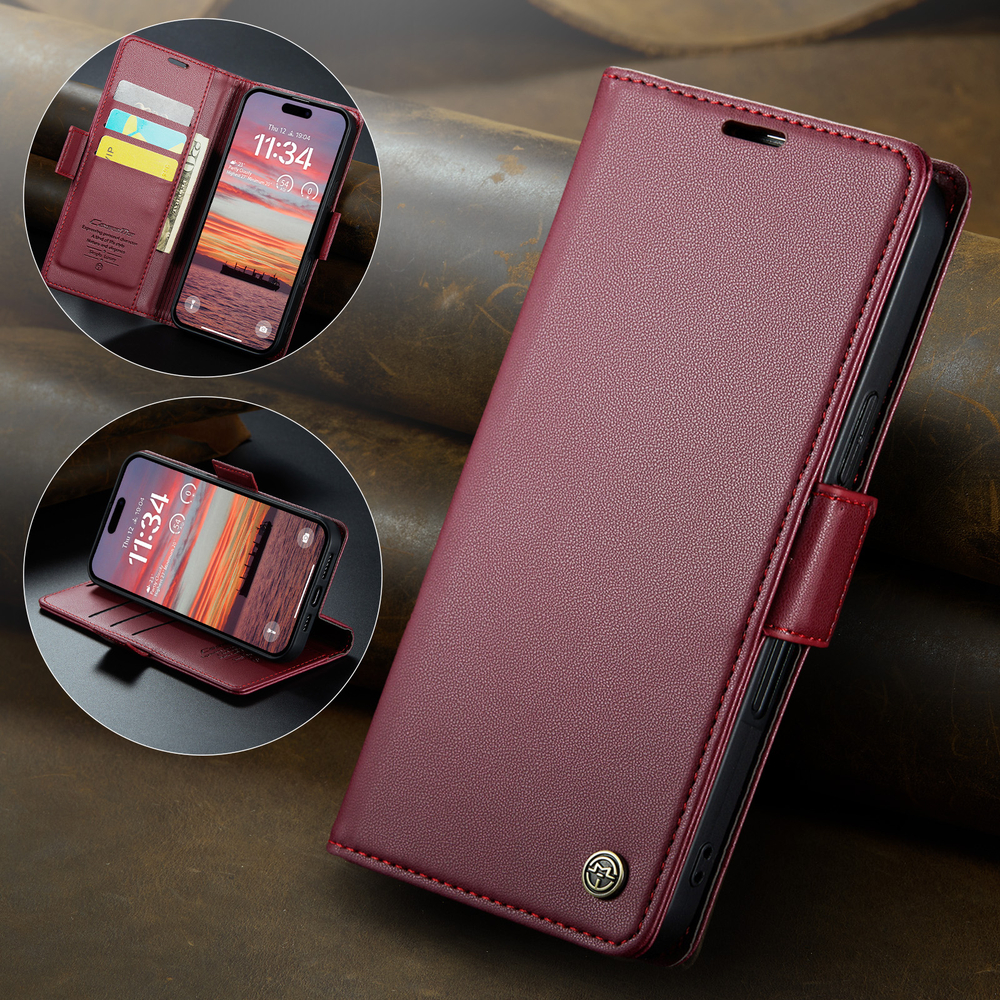 Чехол-книжка CaseMe Smooth iPhone 17 Pro