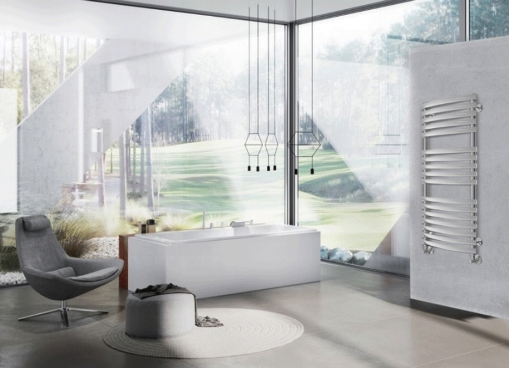 Водяной полотенцесушитель Ravak Elegance 50х80 X04000083675 Хром