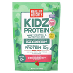 Healthy Heights, Kidz Protein, протеин для детей от 2 лет, со вкусом клубники, 600 г (21,2 унции)