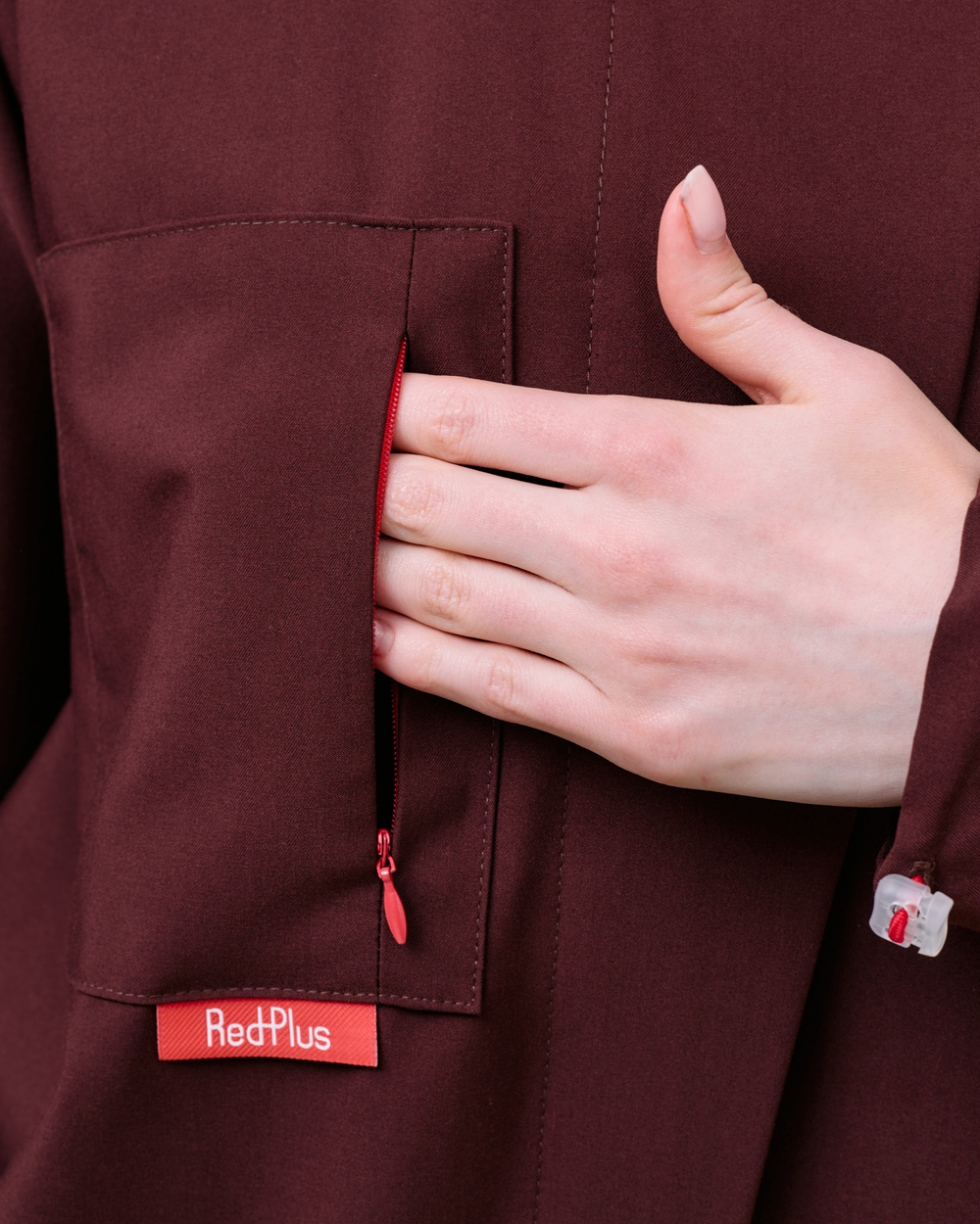 Топ медицинский женский Сартори, шоколад