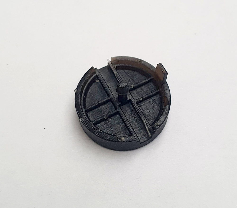 617049 Клавиша включения к микроволновым печам, СВЧ Bosch, Siemens, Neff распечатана на 3d принтере, черный пластик