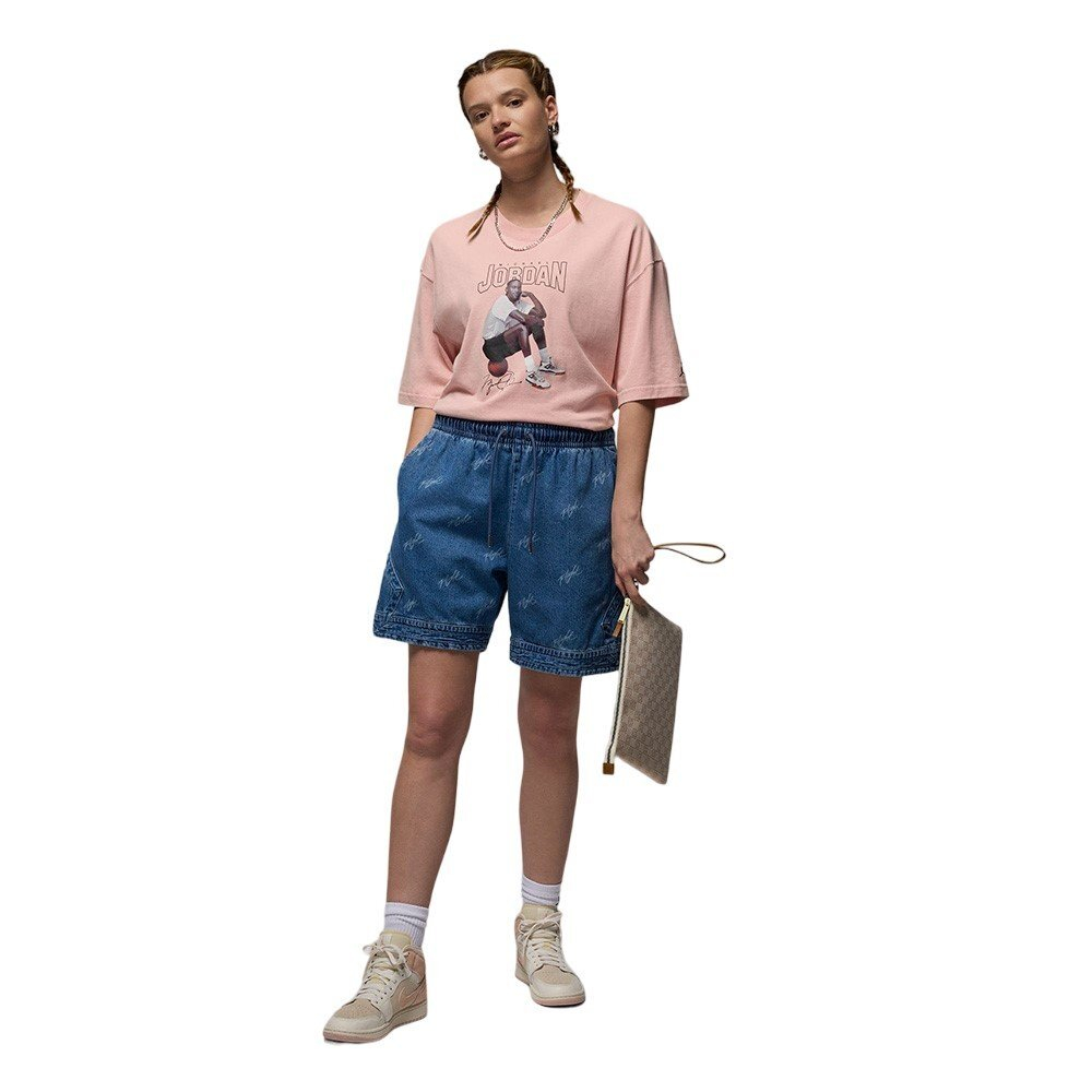 Баскетбольная женская футболка Jordan T-shirt Pink