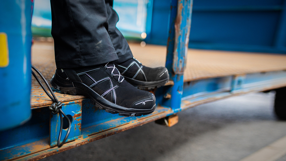 Ботинки Haix  Black Eagle Safety 40.1 mid/black-silver