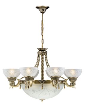 1622STD/8+3 AB (1) Люстра NW