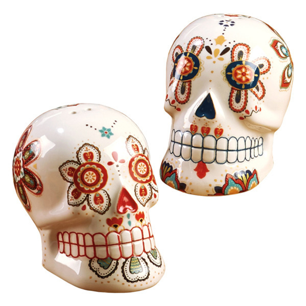 Набор соль и перец 3D Certified Int. La Vida 8см черепа