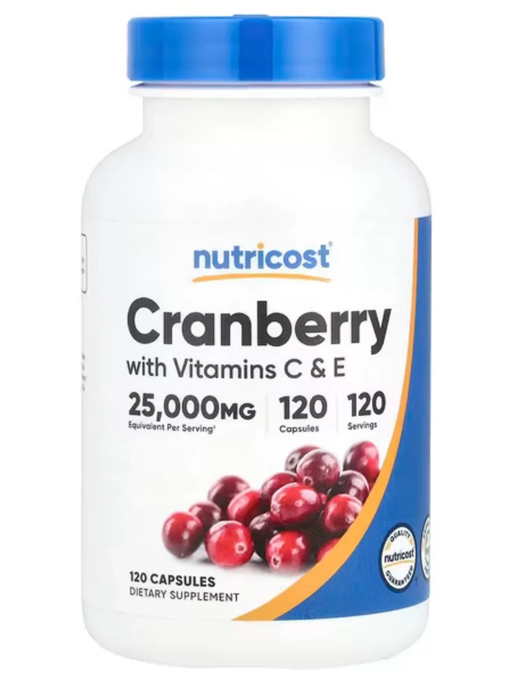 Экстракт клюквы 25000 мг с Витаминами C и E