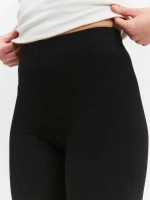 Брюки клеш трикотажные