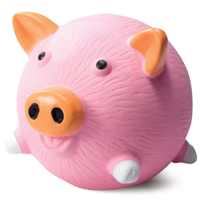 Игрушка  для собак из латекса "Поросенок-мяч", 85мм, Triol