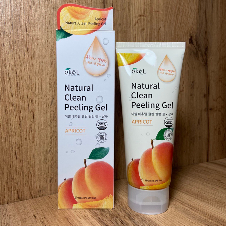 Пилинг-гель для лица Ekel Natural Clean Peeling Gel Apricot с экстрактом абрикоса 180 мл