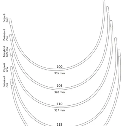 Каркасы для бюстгальтера Arta-F тип 15