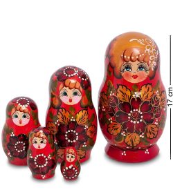 Народные промыслы МР-43/ 8-A Матрешка 5м «Василиса» бол.