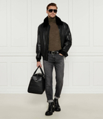 Wełniany golf Musso-P BOSS BLACK - хаки(50468262)