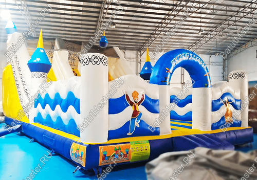 Надувной батут "Восточная сказка", размер 10*6*6 м