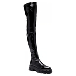 PRADA Over the knee Boots 6.5cm Women"s Black
