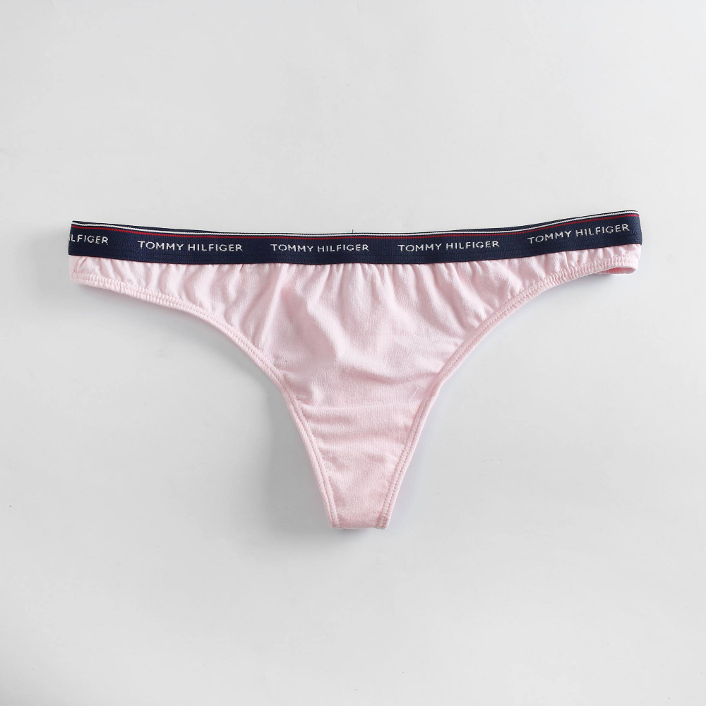 Женские трусы стринги розовые Tommy Hilfiger Women