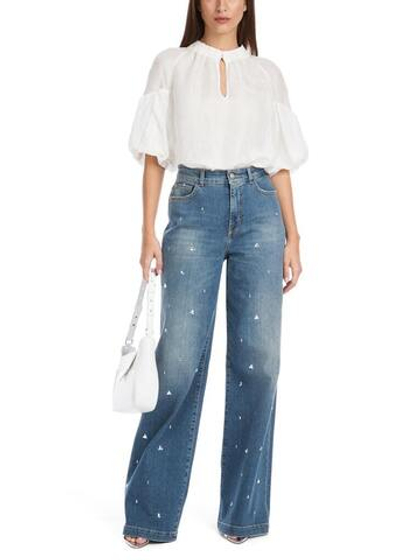 Marc Cain Джинсы украшенные кристаллами