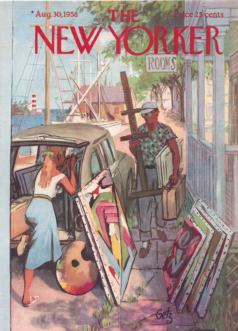 Журнал The New Yorker 30-08-1958