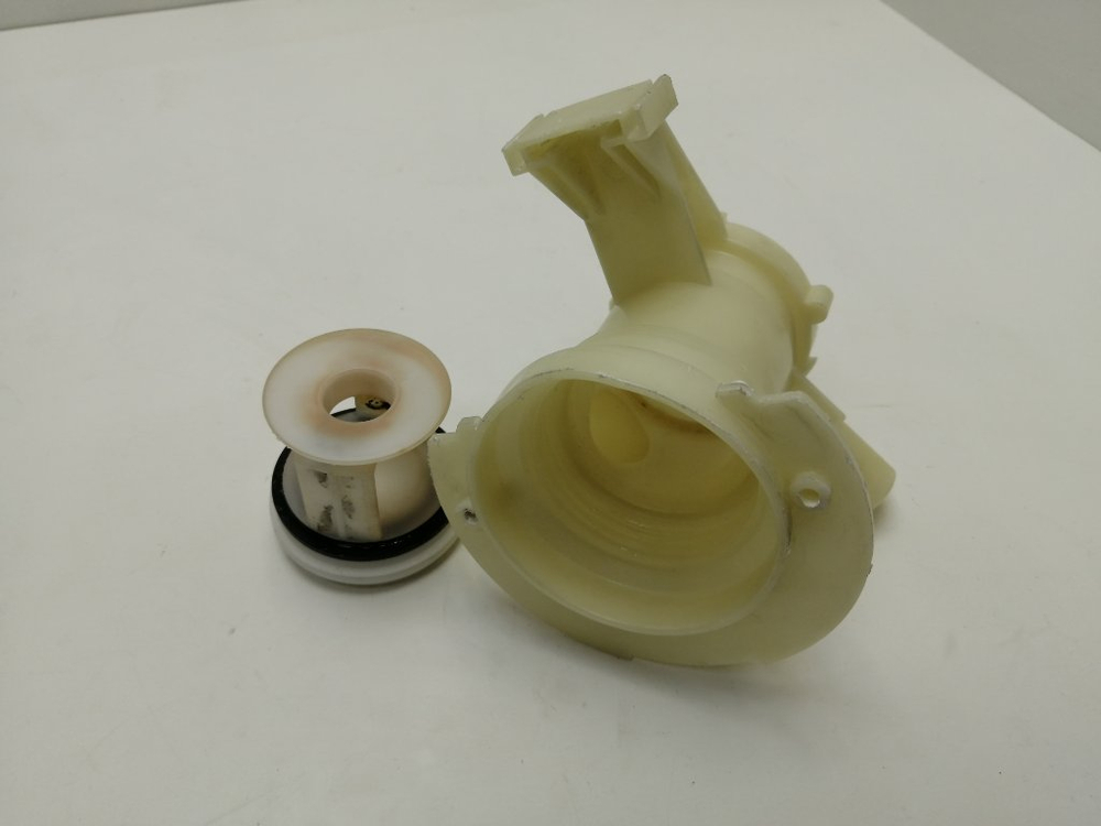 AWE7527/1 кт119 Улитка сливного насоса для стиральной машины Whirlpool AWE7527/1 б/у