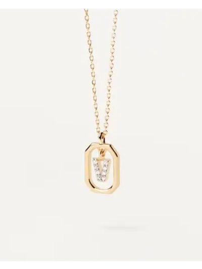 Колье женское Мини-Буква V