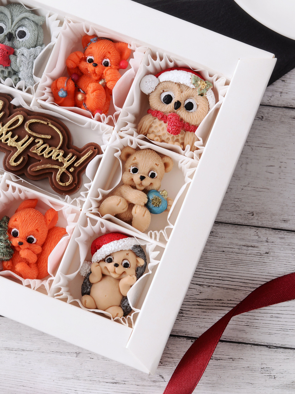 Сладкий новогодний подарок "Новогодняя сказка" #2 / Подарок из шоколада на новый год