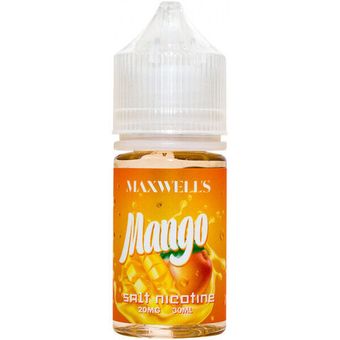 Жидкость MAXWELLS Salt 2% 30 ml Mango - Тропический Манго