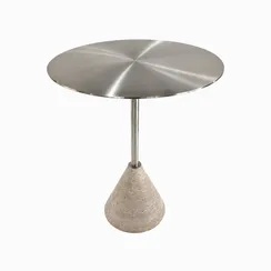 Кофейный столик Solo Marble диаметр 40