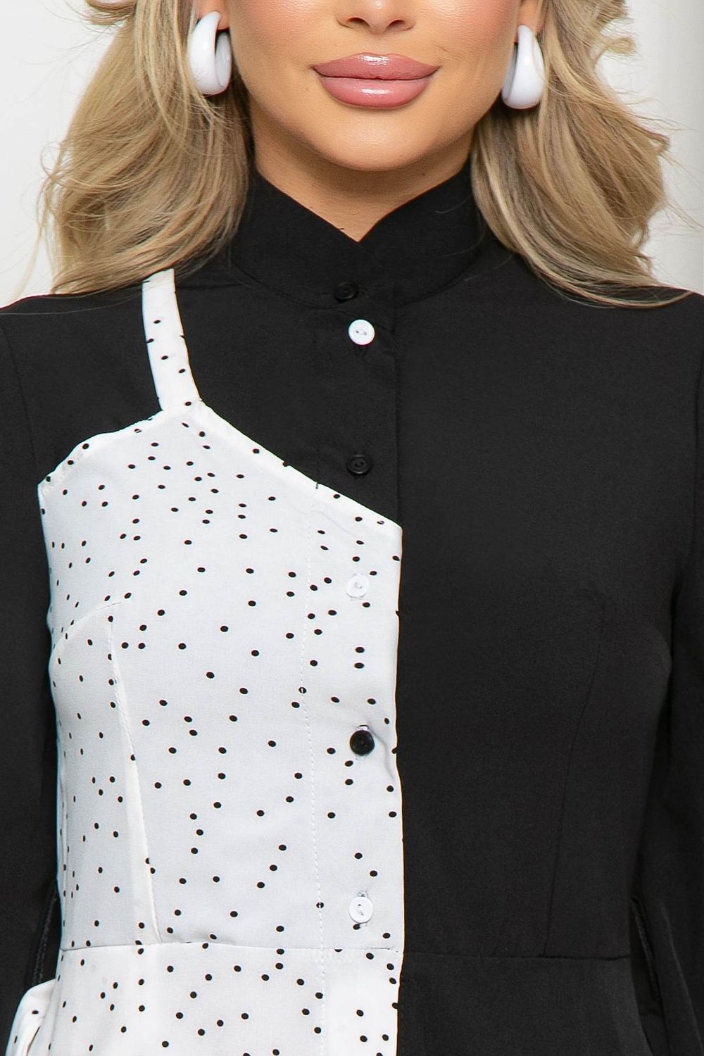 Платье "Королева красоты" (блэк энд вайт) П5281 LT Collection