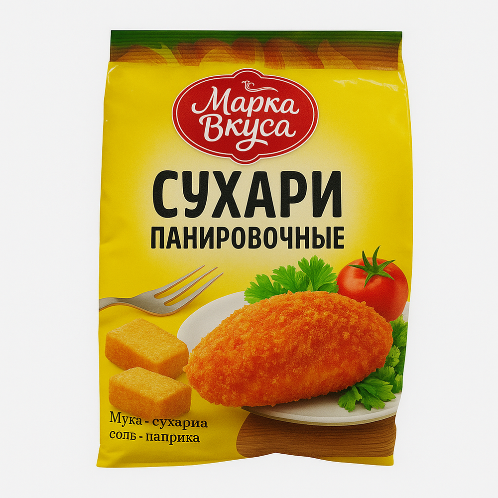 Сухари панировачные Марка Вкусов 150 гр