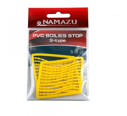 Стопор для бойлов силиконовый Namazu ГАНТЕЛЬКИ PVC 2шт