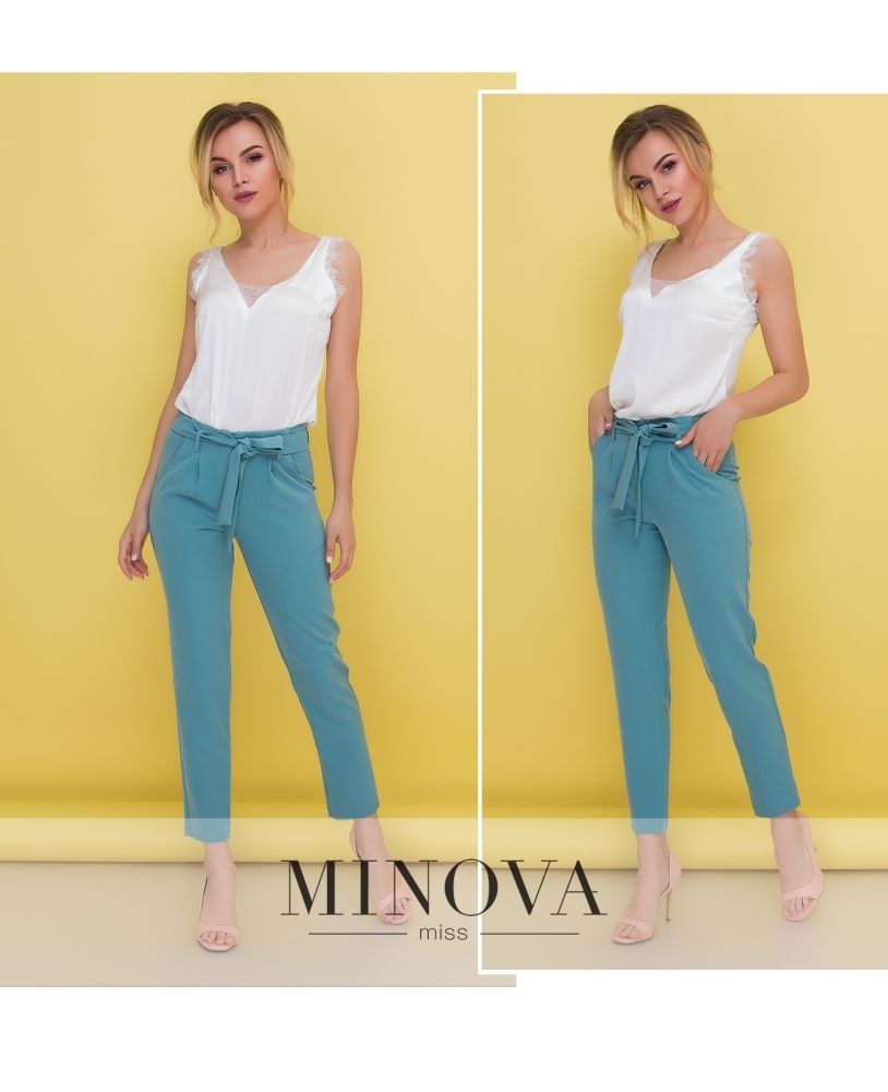 Брюки 1092-шалфей Minova