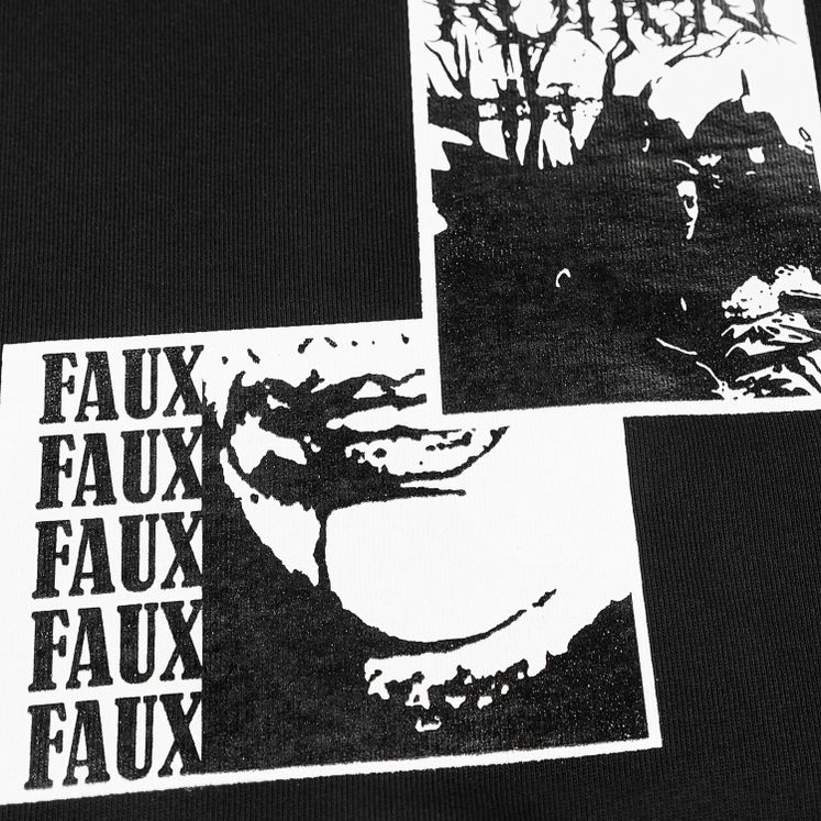 Худи HAIDED FAUX, черный