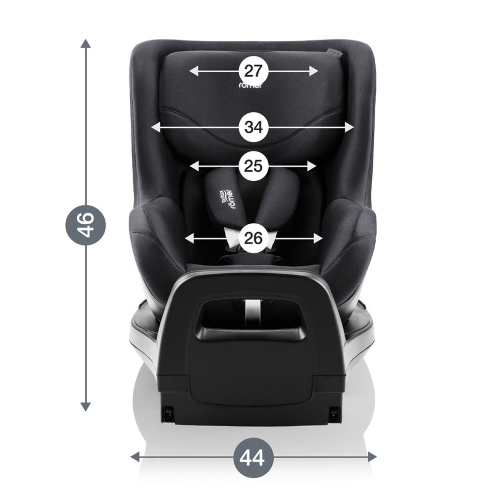 Детское автокресло Britax Roemer Dualfix Pro Classic Deep Black