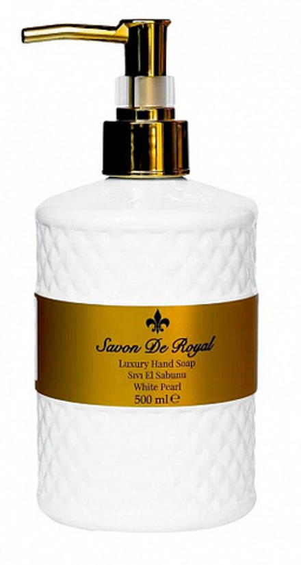 Savon de royal мыло жидкое LUXURY (белое) 500 мл 1*12 шт