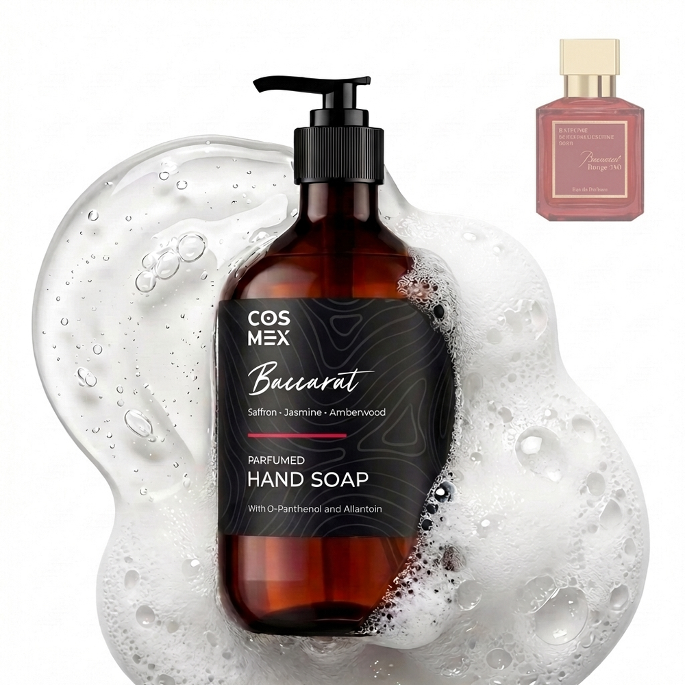 Cosmex жидкое мыло для рук парфюмированное 500 мл Baccarat