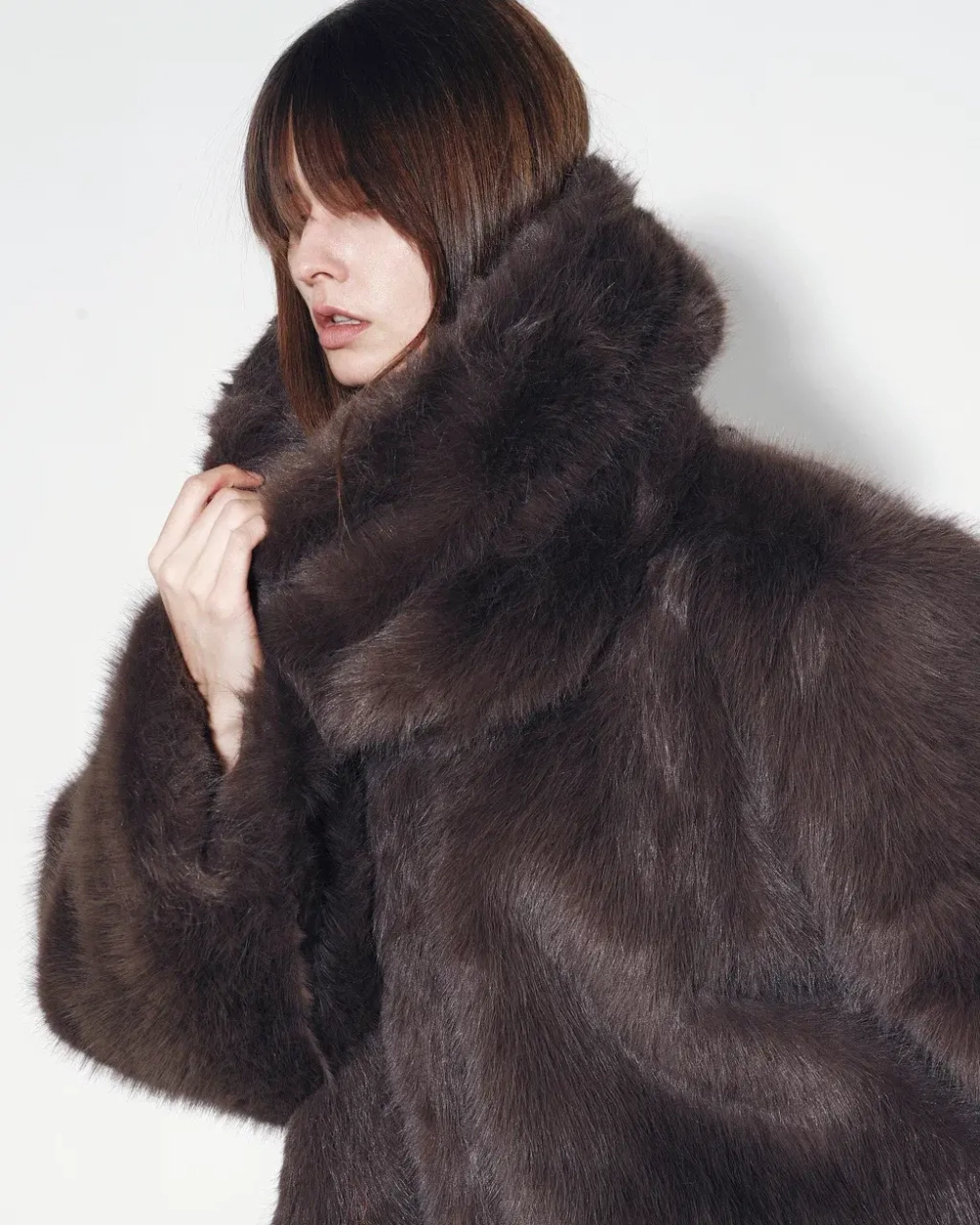 Шуба Old Money Brown
