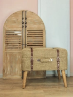 Пуфик для прихожей с ящиком