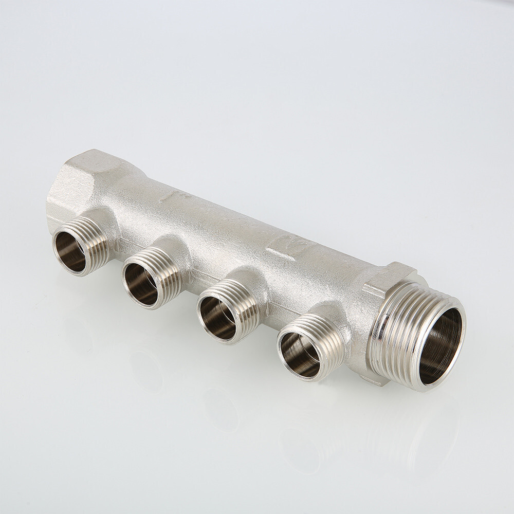 Коллектор VALTEC с наружной резьбой 3/4", 3 х 1/2" (арт.VTc.500.N.0503)