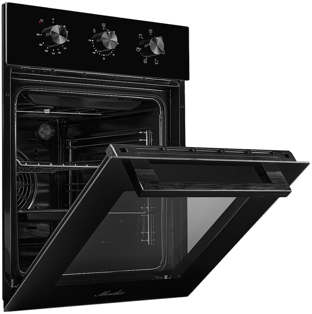 Встраиваемый электрический духовой шкаф Monsher MOE 4563 Noir